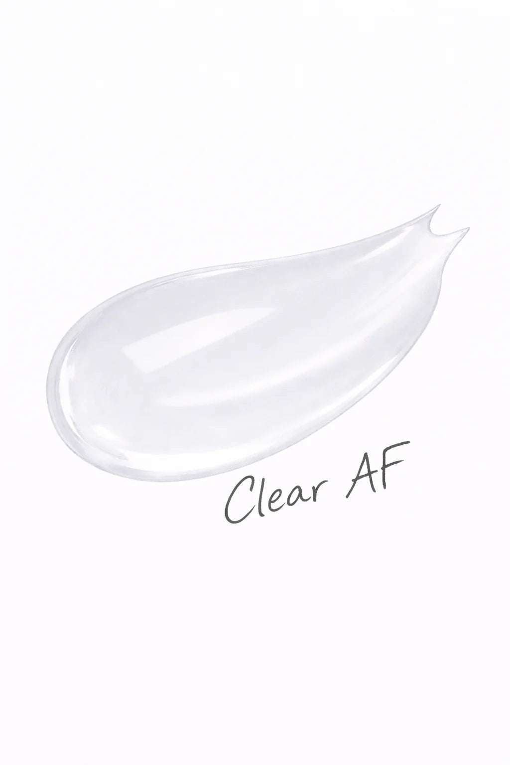 high shine lip gloss (clear AF)