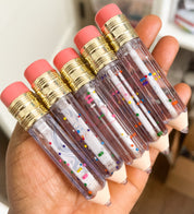 pencil fruity lip gloss