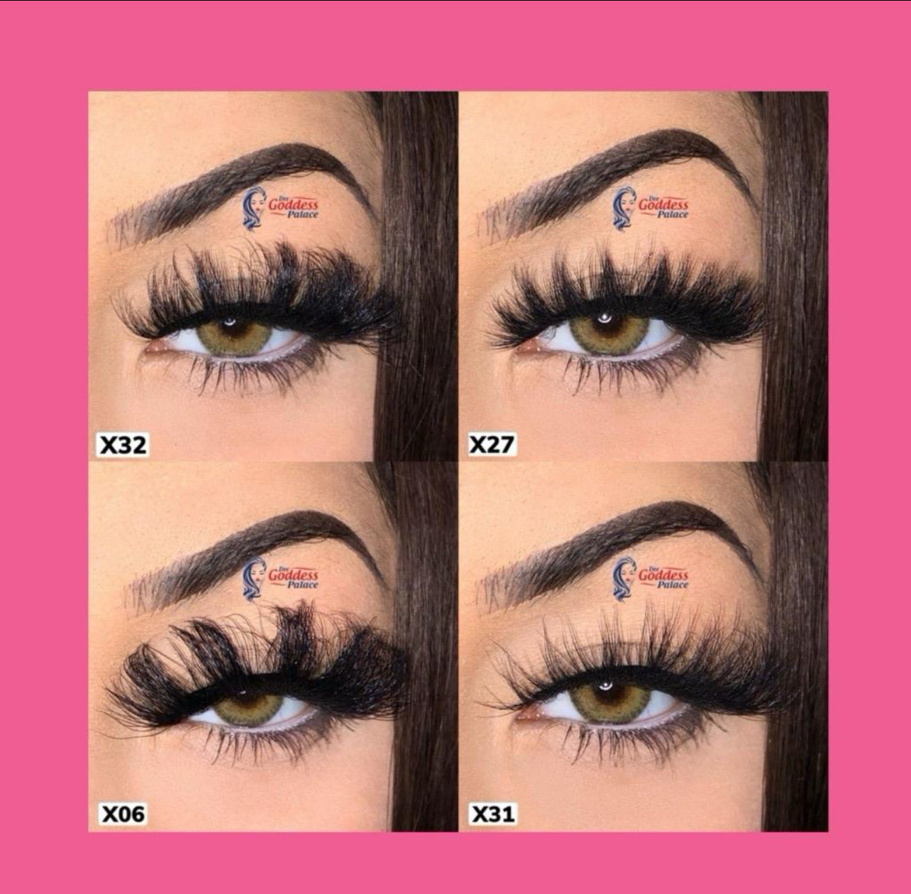 3D, 25MM, Two Toned Colored Fluffy Strip Lashes