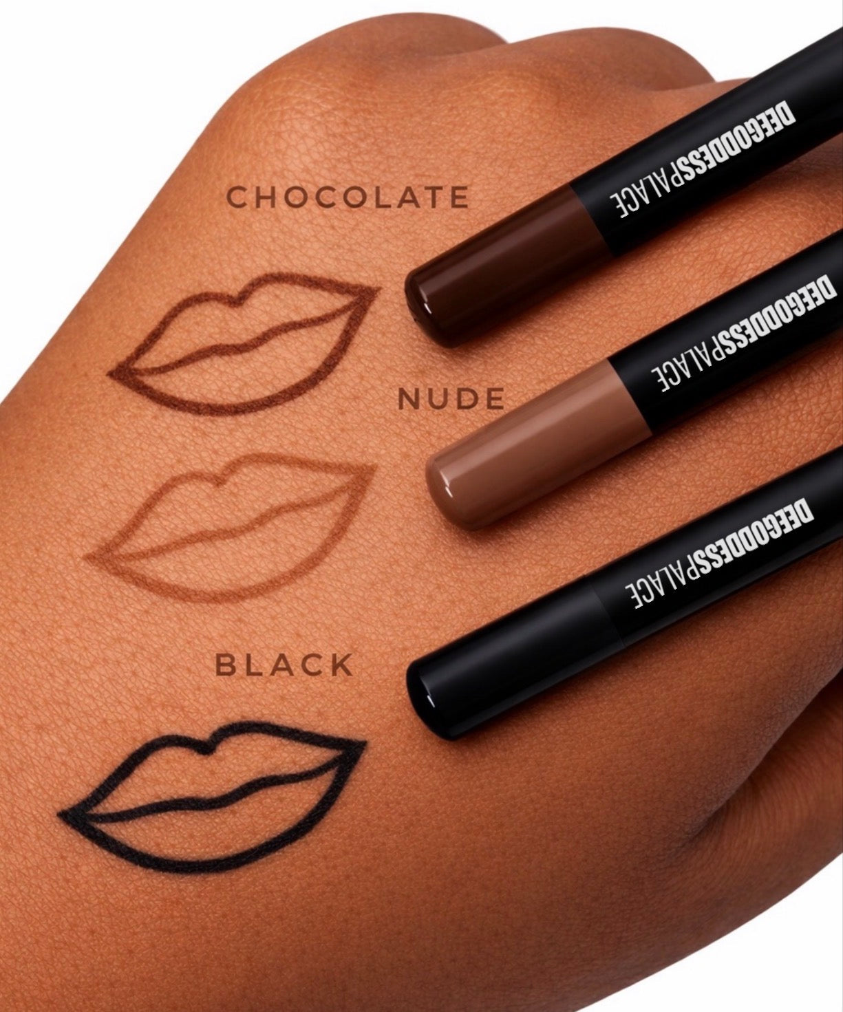 KISS ME CREAMY LIP LINER TRIO