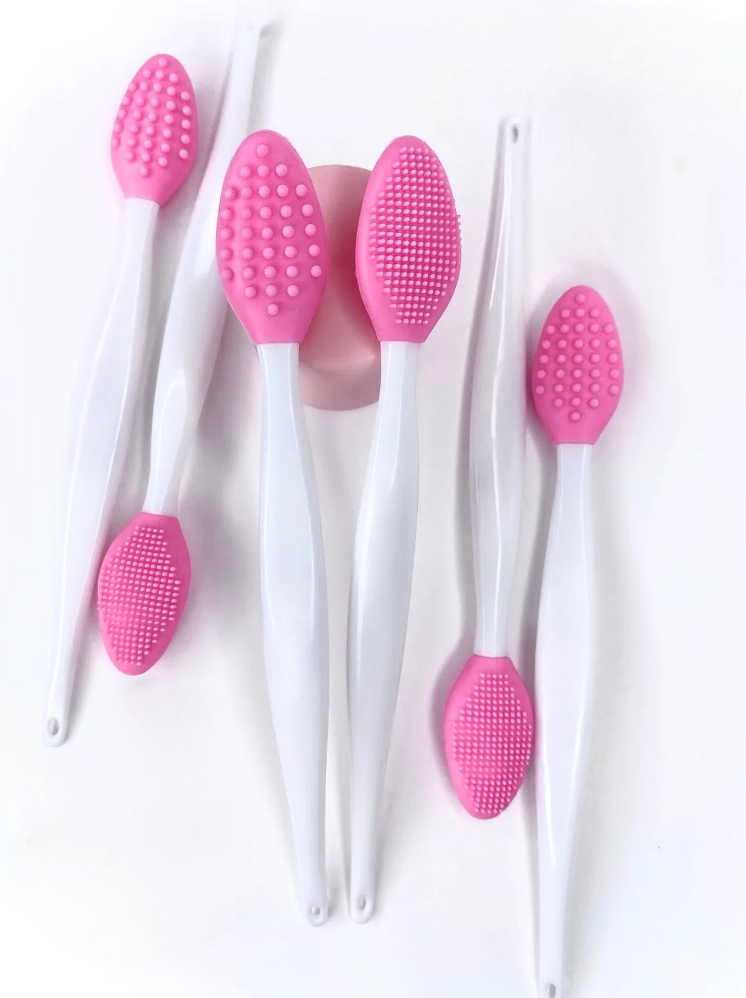 Double-Sided Soft Silicone Lip Scrub Brush
