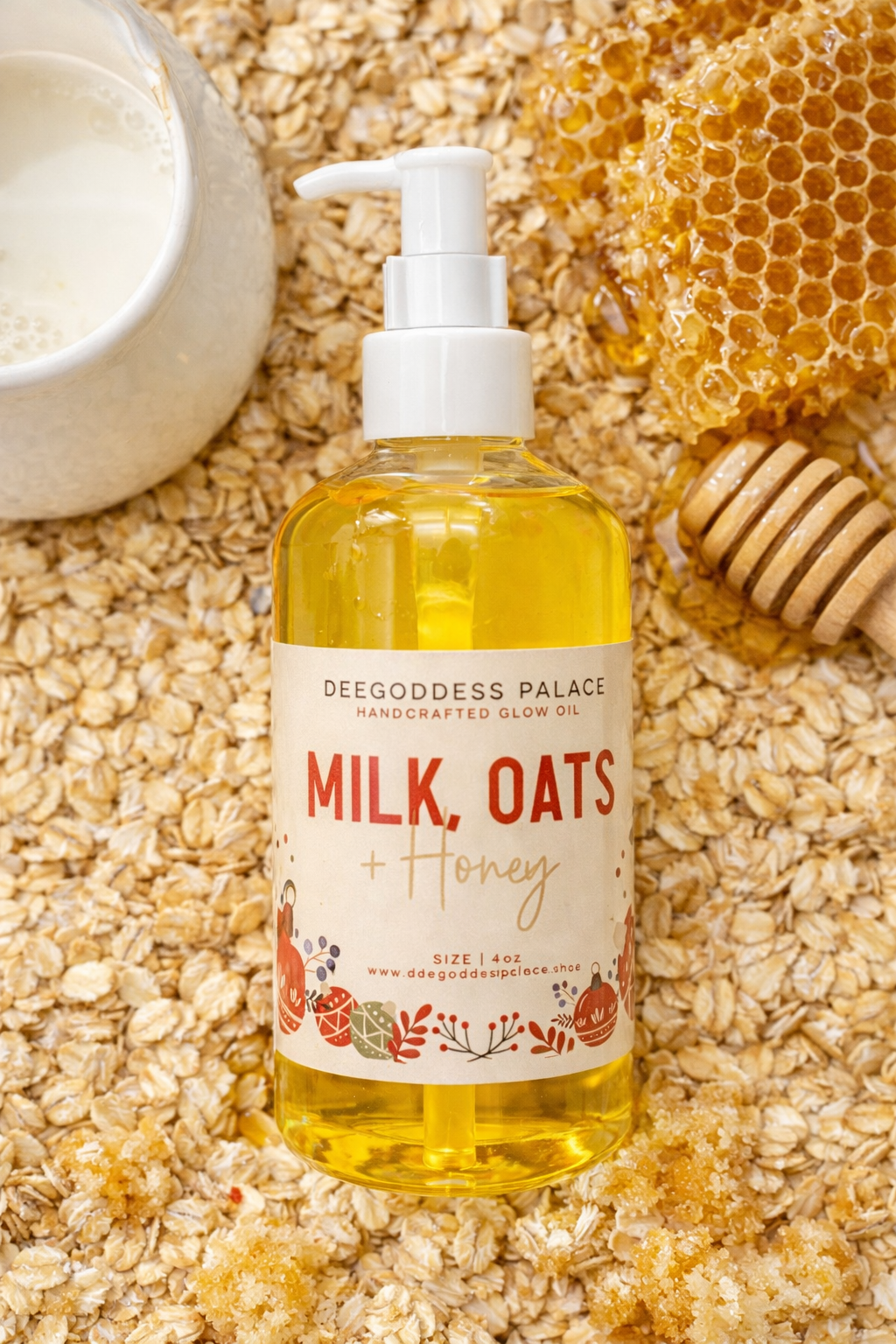Milk,Oats + Honey Body Oil