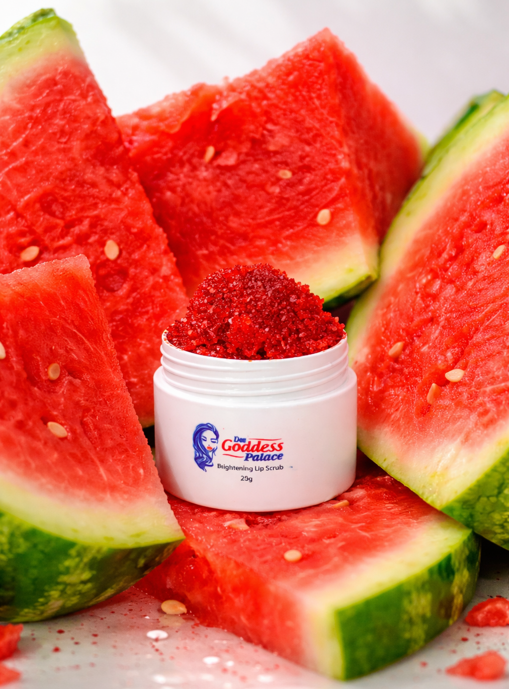 2-in-1 Brightening Watermelon Lip Scrub
