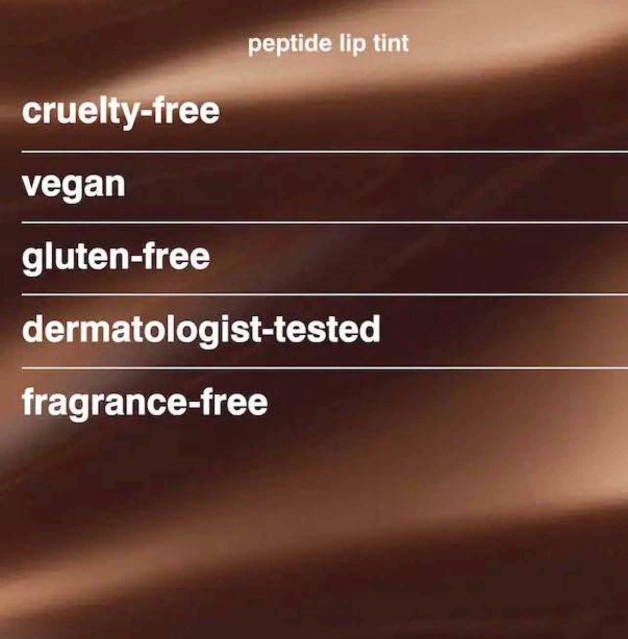 PEPTIDE LIP TINT BALM