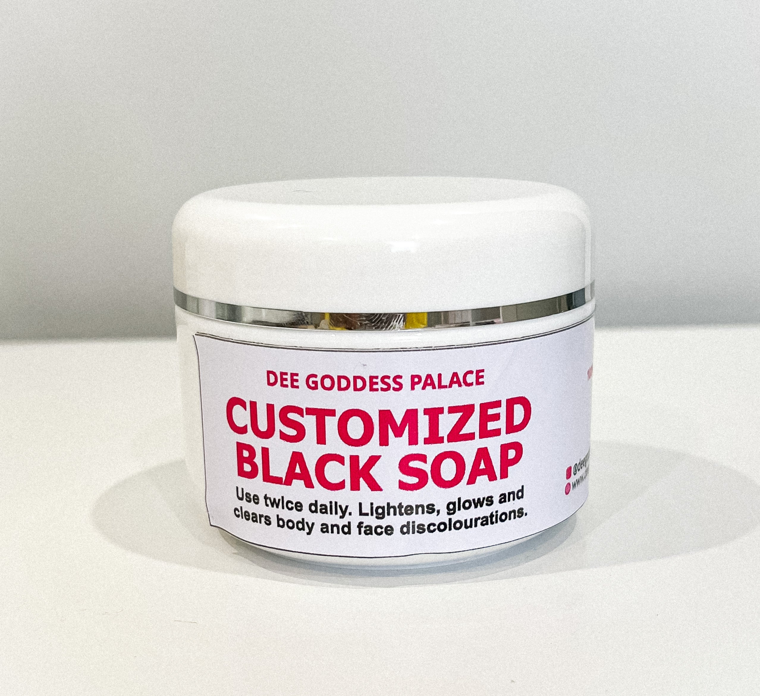 Customized African Black Soap