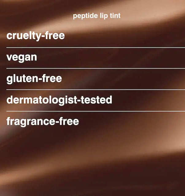 peptide lip tint balm